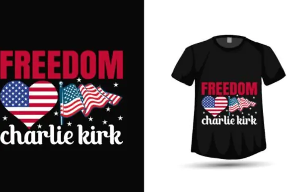 Charlie Kirk T Shirt Design PNG SVG EPS – Public Figure Graphic for T Shirts, Hoodies, Stickers, Mugs, Vinyl Decals and Print on Demand Merchandise