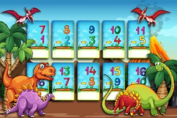 Learning Subtraction Flashcards | Printable Math Learning Cards for Kids, Preschool, Kindergarten, Homeschool, Classroom Practice & Early Subtraction Activities