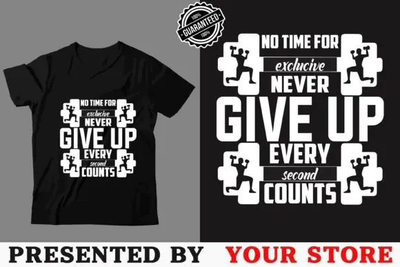 Gym Workout Fitness T Shirt Design PNG SVG EPS JPG – Premium Exercise Graphic for Print on Demand, Gym Apparel, Hoodies, Posters, Stickers and Fitness Merch