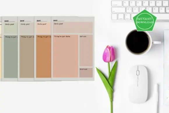Digital Planner Smart Goal Template Printable PDF | To-Do List Pages for Productive Planning, Goal Setting, Daily Organization & Printable Diary Use