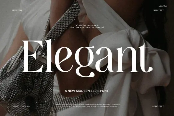 Elegant Font – Smooth Stylish Thin-Line Typeface with Graceful Curves for Luxury Branding, Logos, Invitations, Packaging, Editorial Designs, Social Media Graphics & Sophisticated Creative Projects