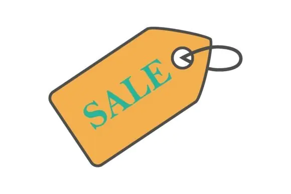 Sale Tag Vector Icon Colored Illustration | Vibrant Discount Label Graphic for Sale Announcements, Shopping Promotions, Retail Offers, eCommerce Banners, Marketing Ads, Flyers, Posters & Commercial De