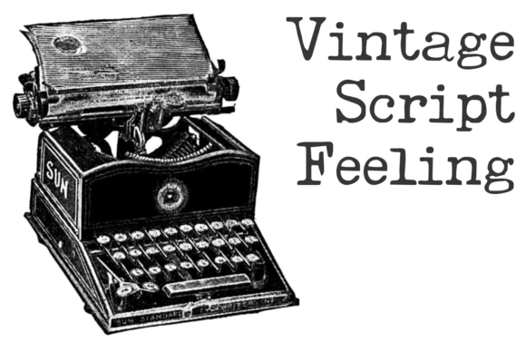 Remington Weather Font | Distressed Vintage Typewriter Typeface for Retro Posters, Book Covers, Quotes, Branding, Labels & Old Document Designs