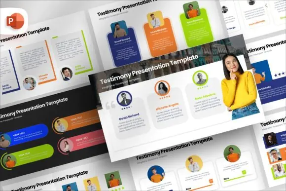 Testimonial Infographic PowerPoint Presentation Template – 72 Editable Slides for Client Reviews, Customer Feedback, Business Social Proof, Brand Trust & Marketing Reports
