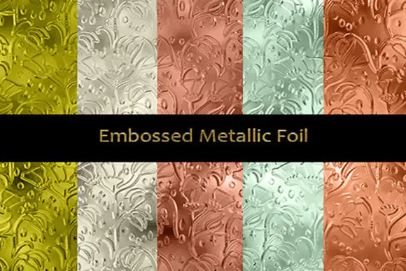 Luxury Embossed Metallic Foil Texture Bundle – Premium Gold, Silver, Rose Gold, Copper & Bronze Digital Papers, High-Resolution Metallic Backgrounds for Invitations, Branding, Packaging, Scrapbooking