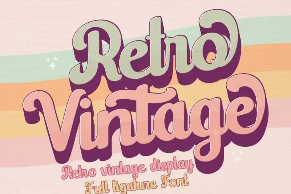 Retro Vintage Font | Handwritten Script Typeface for Logos, Branding, Invitations, Wedding Designs, Stationery, Social Media & Classic Designs