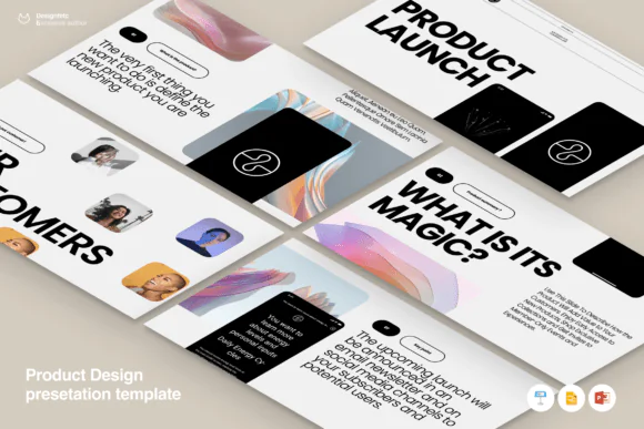 App Product Launch Presentation Template – 30 Editable PowerPoint, Keynote & Google Slides Deck, Modern Product Marketing Launch Pitch, KPI Roadmap, Milestone Plan & Animated Startup Presentation