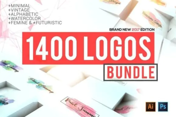 Logo Maker Bundle | Editable Business Logo Templates SVG PNG EPS PDF | Modern Branding Kit for Small Business, Boutique, Beauty & Startup Brands