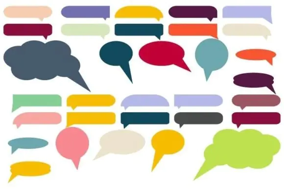 Chat Bubble SVG Bundle – 64 Speech Bubble Icons PNG, SVG, AI, EPS, Comic & Message Bubble Clipart, Social Media Chat Icons, Cricut Cut Files, Silhouette Design Bundle