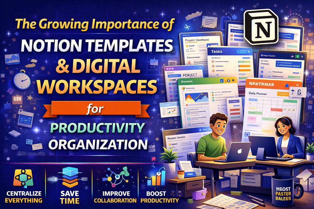 The Growing Importance of Notion Templates and Digital Workspaces